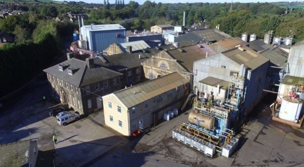 glossop lancashire chemicals drone picture